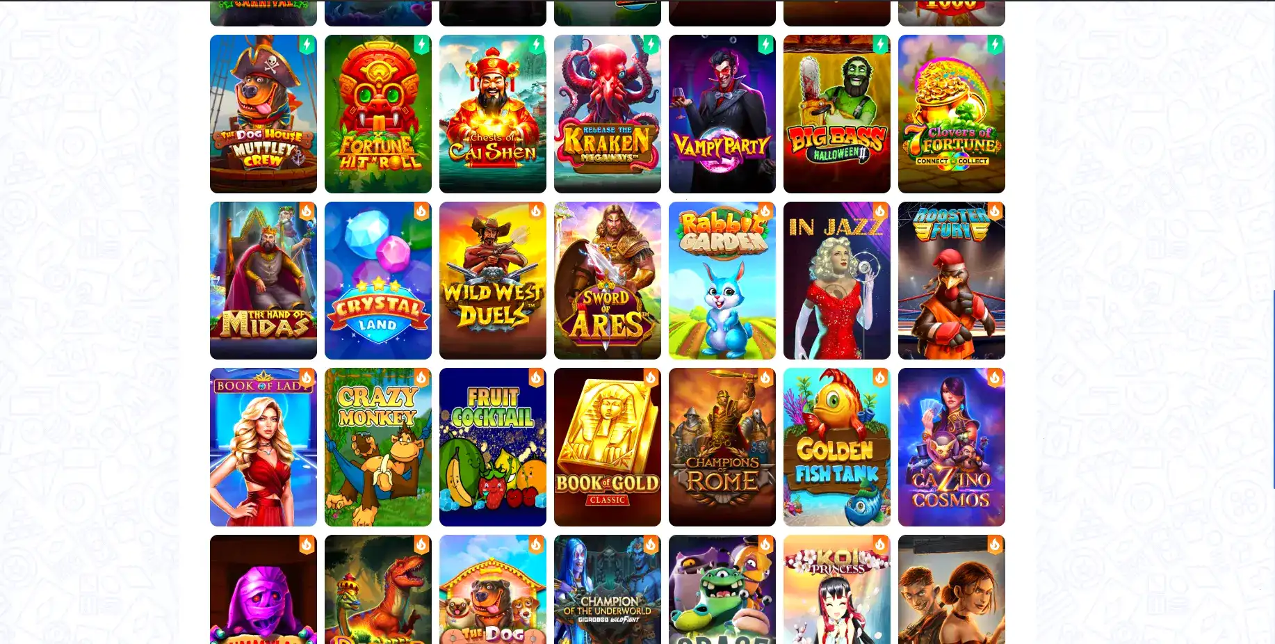 Страница входа и регистрации на сайте Platinum казино с полями для данных